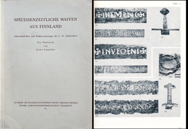 Späteisenzeitliche Waffen aus Finnland
