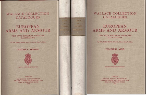 Wallace Collection Catalogues. European Arms & Armour. Vol. I Armour. Vol.II Arms. 2 Bände