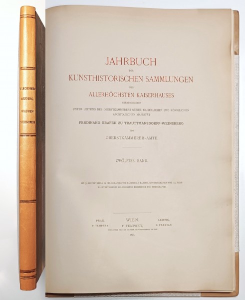 Jahrbuch der Kunsthistorischen Sammlungen des Allerhöchsten Kaiserhauses, 1891, Augsburger Waffen