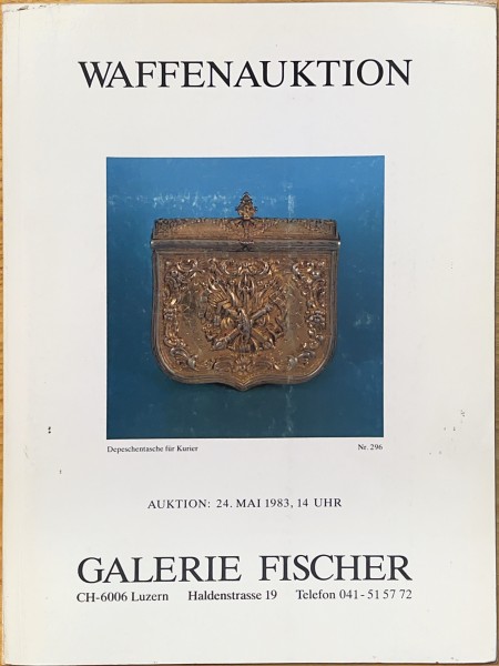Waffenauktion Galerie Fischer, Auktion 24. Mai 1983