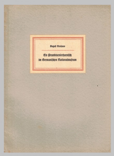 Ein Prunkturnierharnisch im Germanischen Nationalmuseum