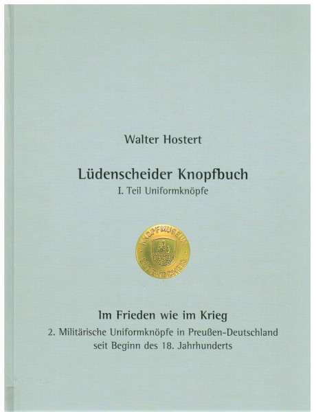 Lüdenscheider Knopfbuch I. Teil Uniformknöpfe