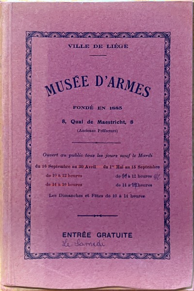 Musee D' Armes Ville de Liège