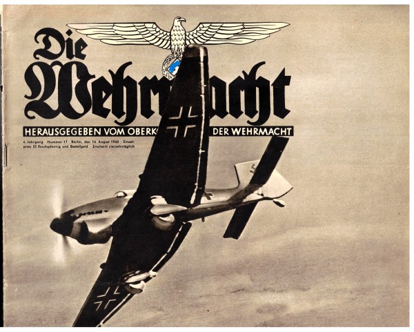 Die Wehrmacht. Zeitschrift 4.Jahrgang Nr. 17 1940