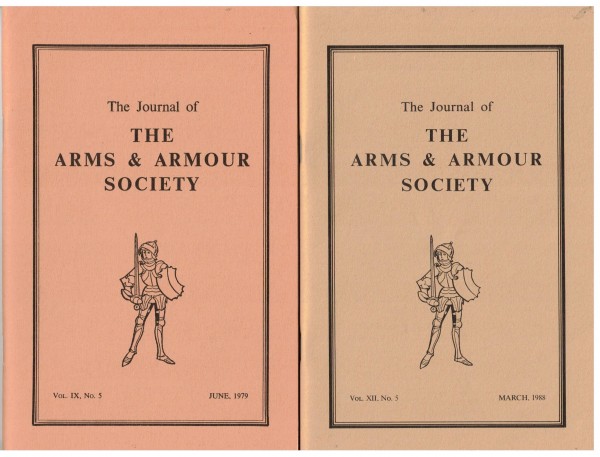 The Journal of The Arms & Armour Society. Rund 105 Ausgaben 1955 - 2000