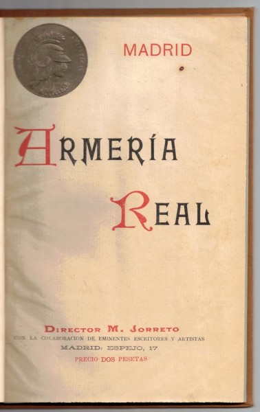 Armeria Real Madrid - Ausgabe von 1896