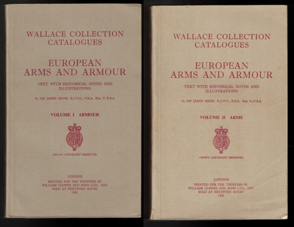 Wallace Collection Catalogues. European Arms & Armour. Volume I and II. 1962 - 2 Bände