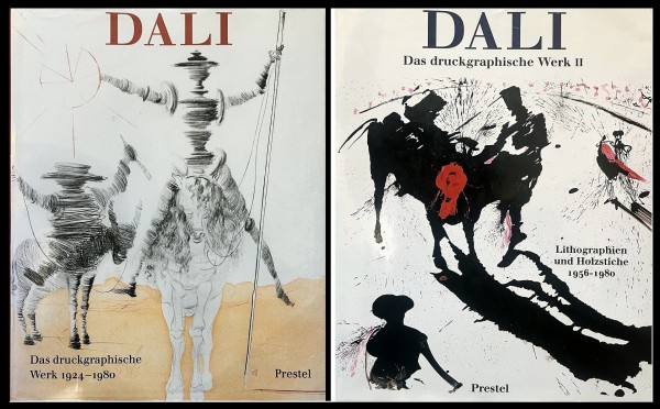 Dali - Das druckgraphische Werk - Band I und II beide Bände