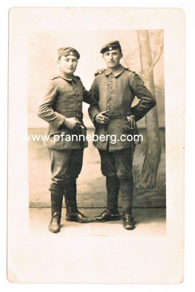 Kaiserreich Foto Soldat Weltkrieg mit Aushilfsseitengewehr 88/98