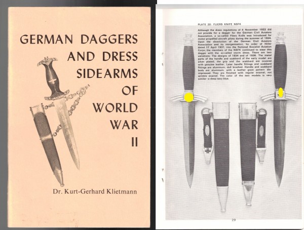German Daggers and Dress Sidearms of World War II