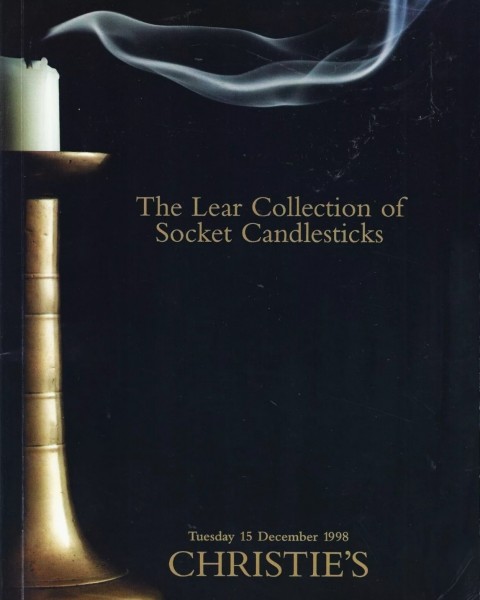 Katalog Auktion Christie's The Lear Collection of Socket Candlesticks 1998