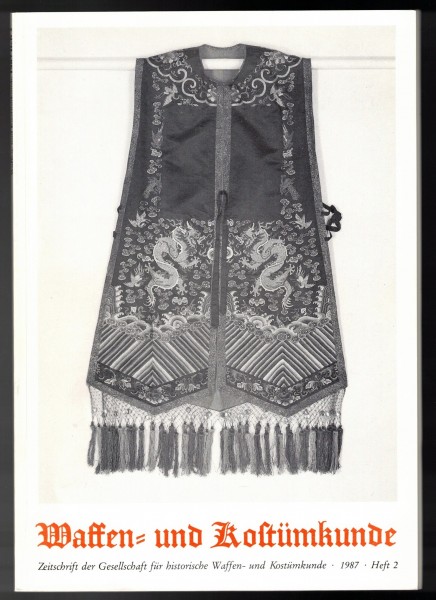 Waffen- und Kostümkunde, 1987 Heft 2