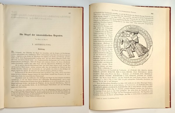 Die Siegel der österreichischen Regenten