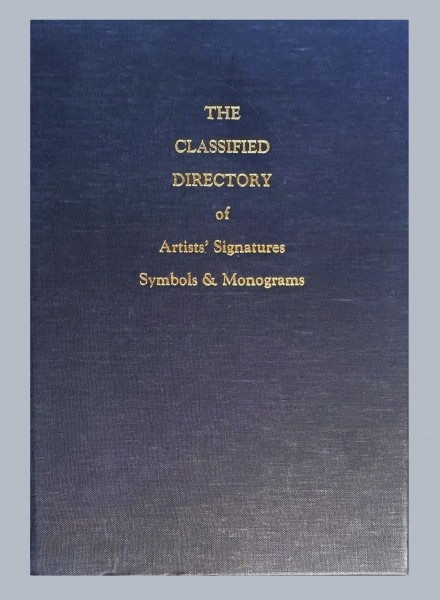 The classified Directory of Artists Signatures Symbols & Monograms 1982