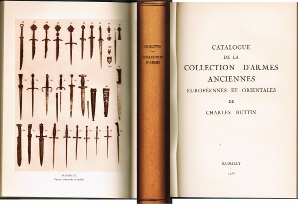 Catalogue de la collection d´armes anciennes européennes et orientales de Charles Buttin