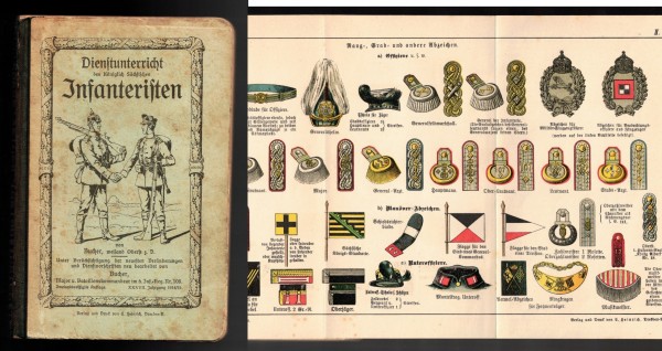 Dienstunterricht des Königlich Sächsischen Infanteristen - Ausgabe 1914/15