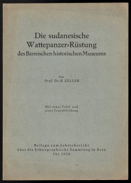 Die sudanesische Wattepanzer-Rüstung des Bernischen historischen Museums