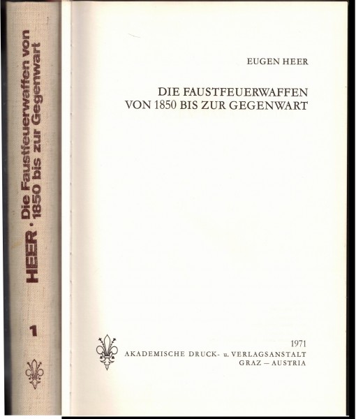 Die Faustfeuerwaffen von 1850 bis zur Gegenwart
