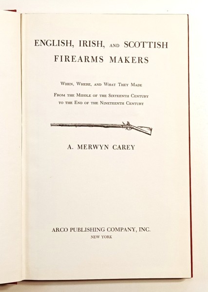 English, Irish and Scottish Firearms Makers