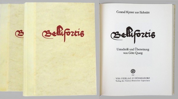 Bellifortis. 2 Bände. Band 1: Facsimile-Druck. Band 2: Umschrift, Übersetzung und Erläuterungen