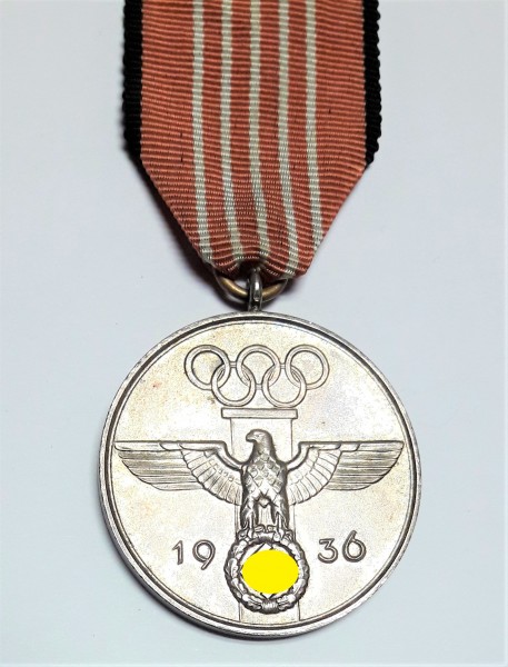 Drittes Reich Deutsche Olympia-Erinnerungsmedaille 1936