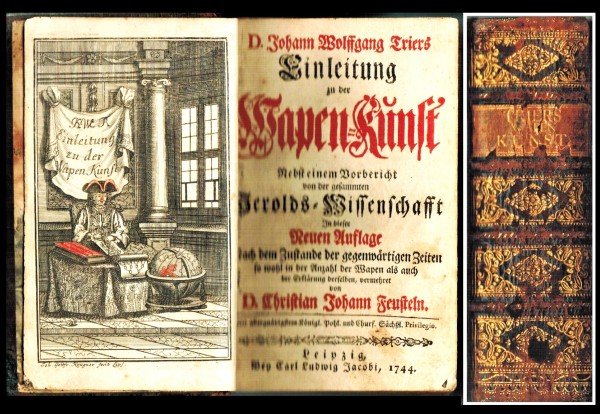 Johann Wolffgang Triers Einleitung zu der Wapen-Kunst 1744.