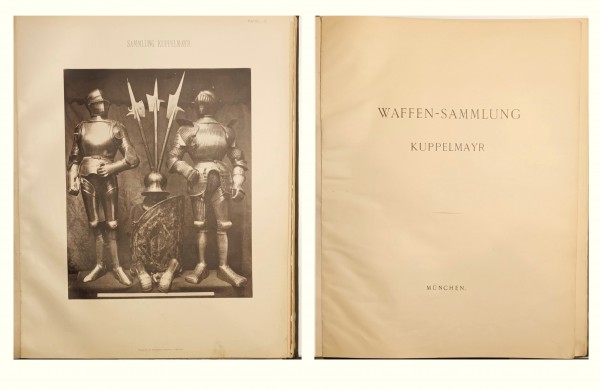 Waffen-Sammlung Kuppelmayr - Originalausgabe 1895