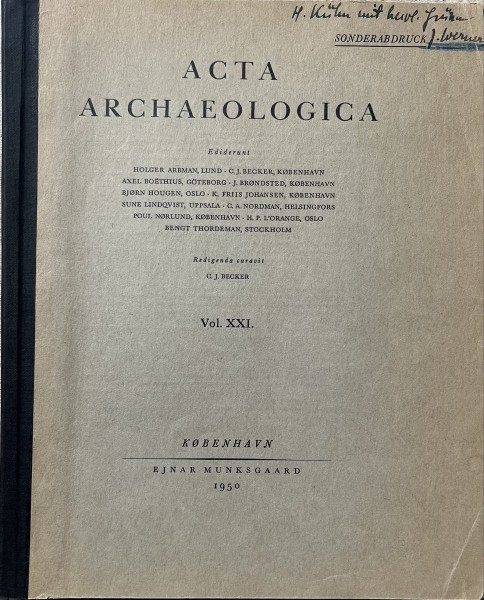 Acta Achaeologica, Band XXI 1950