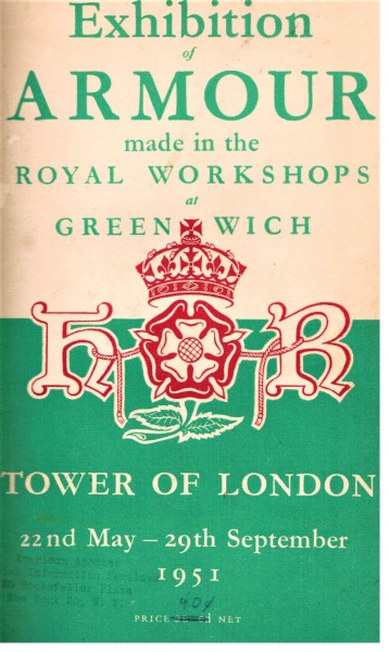 Exhibition of Armour made in the Royal Workshops at Greenwich.