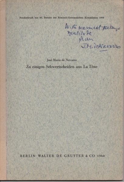 Zu einigen Schwertscheiden aus La Tene