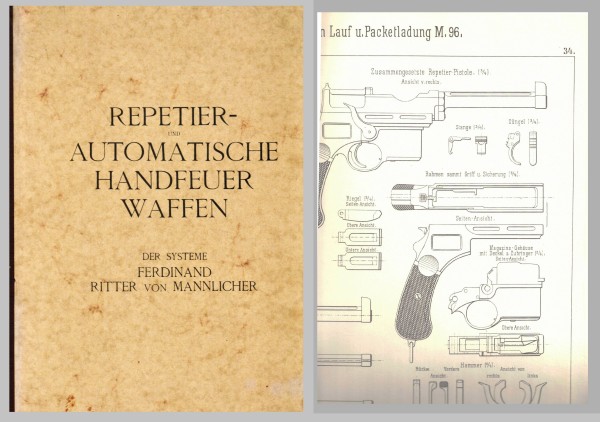Repetier- und automatische Handfeuerwaffen der Systeme Ferdinand Ritter von Mannlicher.