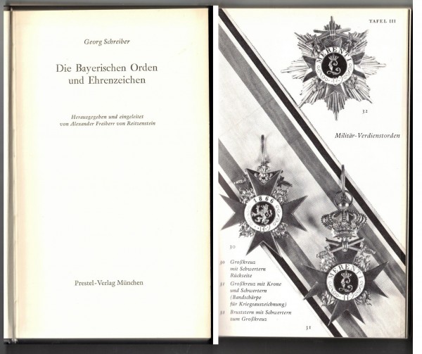 Die bayerischen Orden und Ehrenzeichen