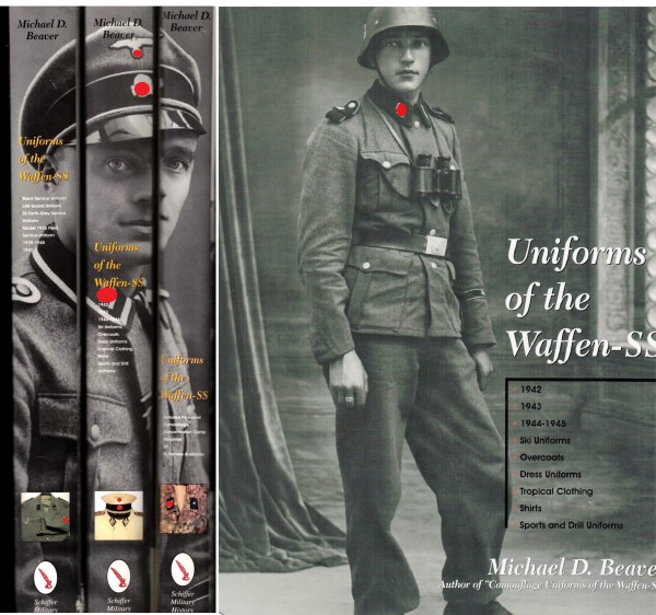 Uniforms of the Waffen-SS. Volume 1-2-3 Komplett alle 3 Bände