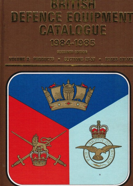 British Defence Equipment Catalogue 1984-1985