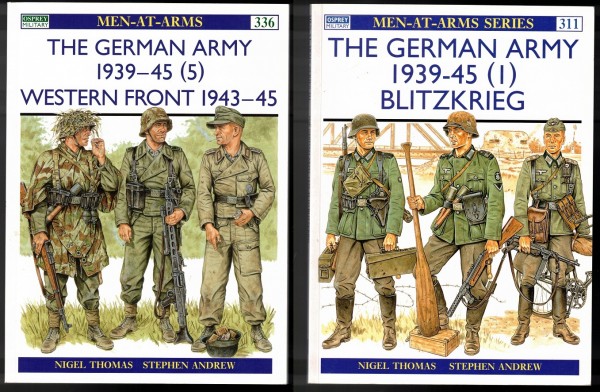 The German Army 1939-45 - alle 5 Bände 1-5
