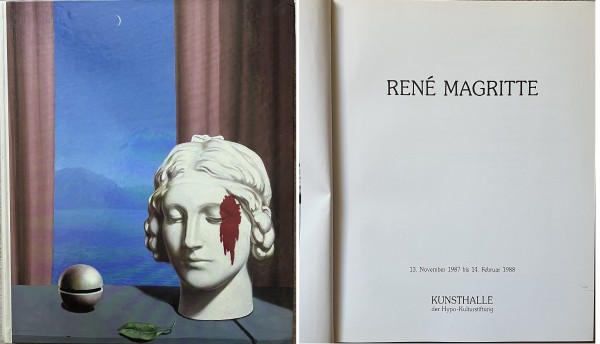 Rene Magritte Ausstellungskatalog Kunsthalle der Hypo-Kulturstiftung München 1987