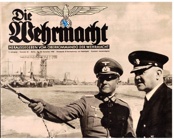 Die Wehrmacht. Zeitschrift 4.Jahrgang Nr. 24 1940
