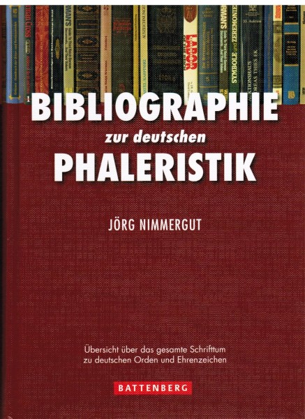 Bibliographie zur deutschen Phaleristik.
