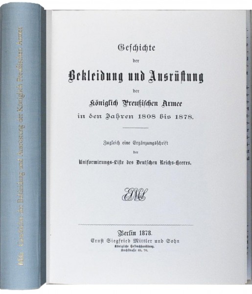 Geschichte der Bekleidung und Ausrüstung der königlich preußischen Armee