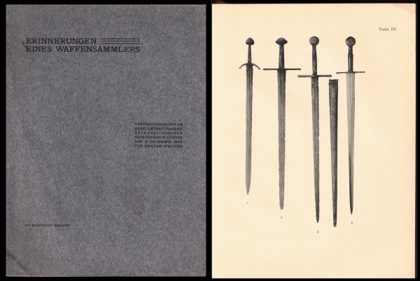 Erinnerungen eines Waffensammlers - Graf Wilczek Vortragskatalog in Wien 1903