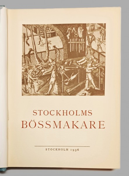 Stockholms bössmakare. Gösta Malmborgs efterlämnade anteckningar pa uppdrag fullständigade och