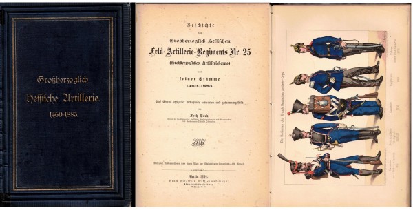 Geschichte des Großherzoglich Hessischen Feld-Artillerie-Regiments Nr. 25