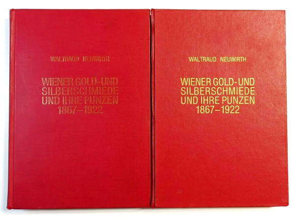 Lexikon Wiener Gold- und Silberschmiede und ihre Punzen 1867-1922. Beide Bände A-Z
