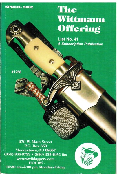 The Wittmann Offering. List No. 41. A Subscription Publication.