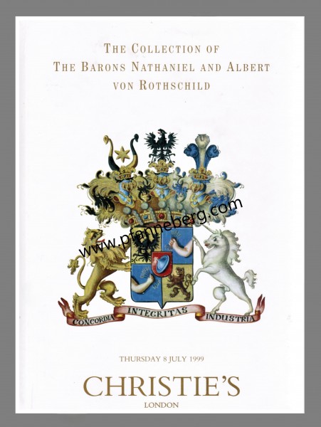 The Collection of the Barons Nathaniel and Albert von Rothschild Auktion Katalog Auction Christie's
