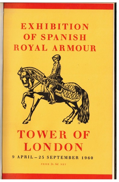 Exhibition of Spanish Royal Armour in H.M. Tower of London 1960