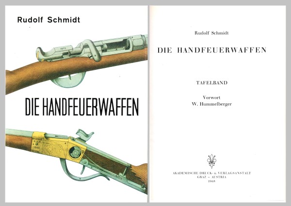 Die Handfeuerwaffen. Textband und Tafelband