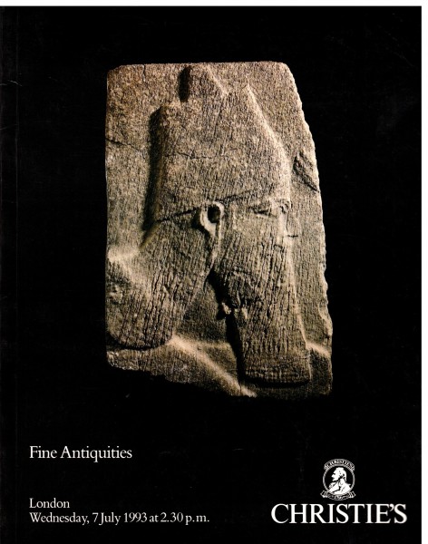 Katalog Auktion Christie's Fine Antiquities London 1993 Kodicek Nolan Phillips Collection