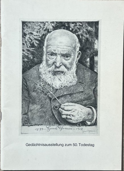 Hans Thoma 1839-1924. Gedächtnisausstellung zum 50. Todestag. Graphik aus der Sammlung Julius Schwoe