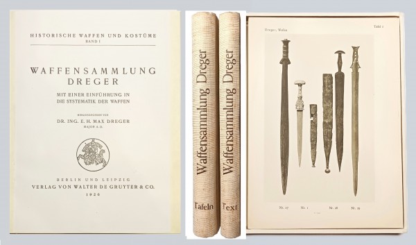 Waffensammlung Dreger. Mit einer Einführung in die Systematik der Waffen - zwei Bände